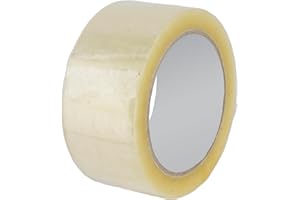 BEGRIS® Taśma Pakowa Klejąca Arylowa SMART 48mm/100m Bezbarwna Taśma Do Pakowania, Zaklejania Odporność na UV oraz Wilgoć Przeźroczysta Taśma Do Klejenia