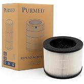 Purmed Pure Compact Air Purifier Compatible Hepa + Carbon Filter