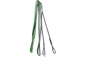 Milaem Cordes d’arcs Artisanal Bowstring de Polyester pour Arcs de Recurve,16 brins