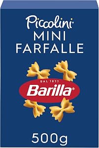 Barilla Pasta Mini Farfalle Piccolini 500 gr