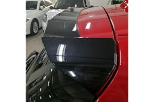 LOPLP Spoiler Posteriore per Tetto Auto ABS per BMW Serie 1 F20 2012-2019 2013 2014 2015 2016 2017 2018, alettone per Parabrezza con Labbro del Bagagliaio Posteriore, Nero Lucido