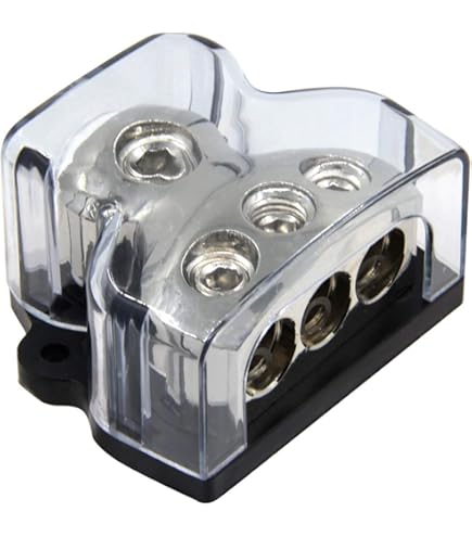 BOSS Audio Systems CAP8 Auto-Kondensator – 8 Farad, Energiespeicher, verbesserter Bass von Stereo, Warnung gegen Verpolungston, Spannungsüberlastung, niedrige Batteriespannung, LED