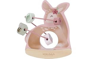 Little Dutch 7334 FSC Holz Motorikschleife Schaukeltier Reh - Fairy Garden