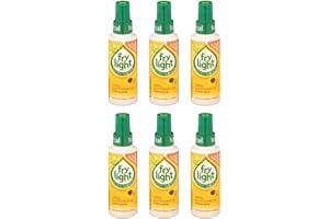 BARGAINSMANIA Sunflower Oil Cooking Spray - Vegetable Oil - Ideal For Frying Baking And Roasting - Gluten-Free and Allergen-Friendly - Healthier Cooking Alternative - Easier To Cook And Clean - 120ml (Pack of 6)