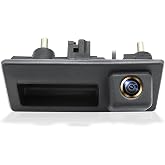 HD 1080P GREENAUTO Car Reverse Camera for Audi A4L A5 A3 Q3 Q5 RS6 for VW Passat Tiguan Jetta Sharan Lavida Skoda Only Works