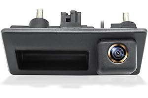 GREENAUTO HD 1080P Auto Rückfahrkamera für Audi A4L A5 A3 Q3 Q5 RS6 für VW Passat Tiguan Jetta Sharan Lavida Skoda, Arbeiten Sie NUR mit Monitor Radio Head Unit, die AHD 1080P Videosignal unterstützt