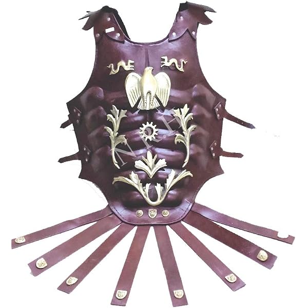 Gladiator Rock Mittelalter-Rock Aus PU-Leder - Steampunk & Cosplay-Kostüm Für Männer Römer Kostüm Herren