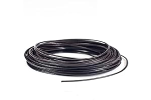 RUBY circa 20m x 1mm Cordino Cuoio,Striscia di Cuoio al Metro,Lacci in Pelle Vintage Vera Laccetto Cuoio per Collana Creazioni Fai Da Te,Cordino Pelle per Pelletteria