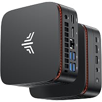 NiPoGi P1 Mini PC Windows 11 pro, AMD Ryzen Embedded R2544 Mini