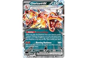 HEART FOR CARDS Glurak ex (Charizard ex) – OBF 125 – Flames ossidiana – Pokémon Scheda singola Inglese – Tera Rare – Abilità: Infernal Reign – Holo