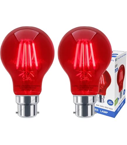Flammen Glühbirne E27 Eveready Red Fireglow Flammeneffekt GLS Glühbirne Bajonett BC Led 20 W
