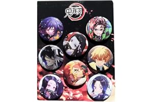 XESAGSNV 8 Sets of Anime Badges, Party Decorations, Clothing Bags, Backpacks, Jackets, Accessories, Handicrafts, and Youth Decorations