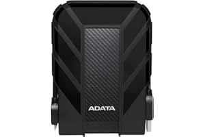 ‎ADATA ADATA HD710 Pro - 2 TB, externe Festplatte mit USB 3.2 Gen.1, IP68-Schutzklasse schwarzlanglebig, wasserdicht und staubdicht mit militärischer Zähigkeit in mehrschichtigen Festplatten