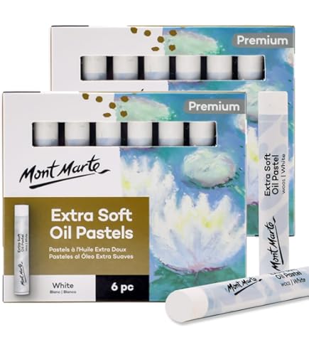 Pastelli A Olio Rossi - 12 Pezzi Morbidi E Cremosi Per Disegno E Sfumatura - Foto 3