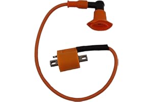 one by Camamoto Bobine d’Allumage Racing pour Minarelli et Yamaha 50cc | Complète avec Câble en Silicone et Anti-Parasite | Aerox, Bws, Jog, Nitro, SR 50 Avant 2003