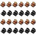 Jerbro 24 Pezzi Mini Mollettoni Capelli Clip Accessori per Capelli in Plastica Pinze Grips per Artigli per Capelli per Ragazz