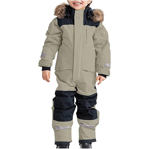 Kinder Skioverall Mit Glitzer - Wasserdichter Schneeanzug Unisex | Warm & Atmungsaktiv Für Winter