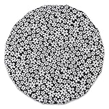 JODA Black and White Flower Shower Cap