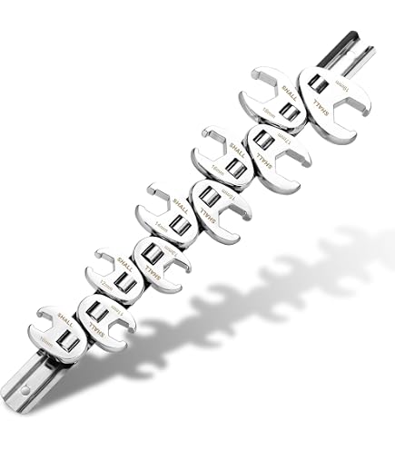 Condor-37338 Condor Hahnenfuss-Schlüssel-Satz, 32-tlg., 3/8"+1/2"+3/4