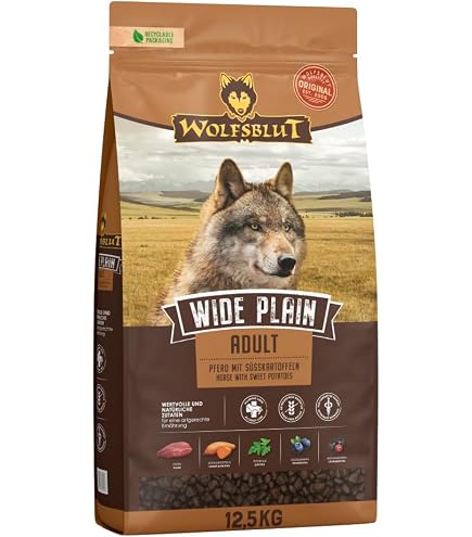 FangGold Pferd Erbse Hundefutter – 12 Kg, Getreidefrei, Mit 18% Pferdeprotein, Ideal Für Sensible Hunde Mit Protein- Oder Getreideunverträglichkeit