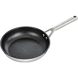 Ninja Foodi Zerostick Padella in Acciaio Inox [C60030Eu] Padella in Acciaio Inox da 30 cm, Antiaderente, Compatibile con Indu