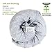 Soft Baby Slings | Light Baby Carrier | Compact and Comfortable Baby Wraps | Pure Cotton/Spandex | Nursing Cover | Suitable for Newborns To 35 Lbs | Nice Baby Shower Item | Grey