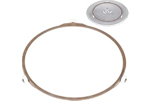 PEIDOG Anneaux de support pour micro-ondes en verre - 24,2 cm - Anneau de plateau tournant pour micro-ondes - Anneau intérieur de rechange pour micro-ondes (242 mm)