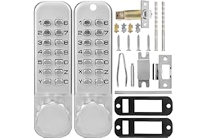 NAROOTE Security Coded Lock, Digital Code Lock Door Lock, Exquisite Appearance Code Lock for Office Home