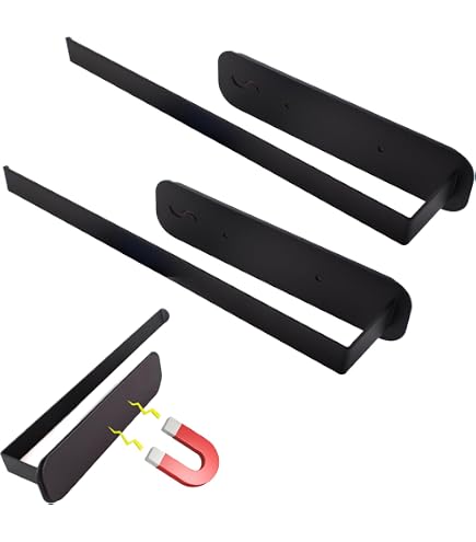 Küchenrollenhalter Schwarz Stehend 32 X 15 Cm VonB Produktbild-Vorschau 3