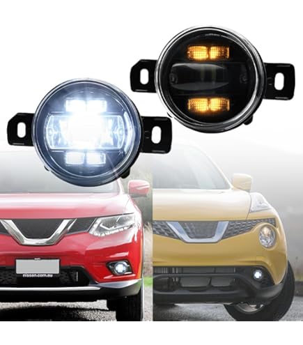 LED Nebelscheinwerfer Mit DRL & Blinker Für Nissan Qashqai X-Trail