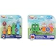 Learning Resources Numberblocks Friends One to Five, Official Collectible Toys & Numberblocks Four and the Terrible Twos, Official Collectible Toys