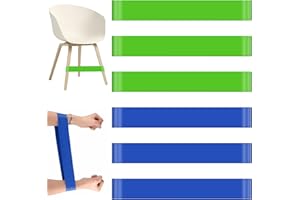 BOULESENM 6PCS Élastique Chaise TDAH, Bande Elastique pour Chaise TDAH pour Enfants, Elastique pour les Chaiseés, Bandé Elastique Musculation, Convient Aux Enfants Hyperactifs, pour le Fitness