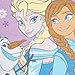 Character World Disney Frozen Shaped Rug, Multi-Color