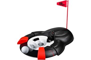 HPLSZCN Golf Automatic Putting Cup - Golf Putter Training Aid Automatically Returns, Indoor Outdoor Training Putter Practice, Golf Gifts for Men/Women