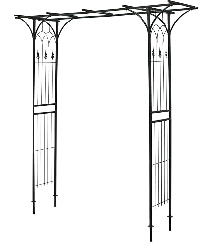 Compre Aquí Arcos De Jardín Metálicos Para Caminos Y Zonas De Paso
