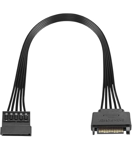 Cavo Prolunga SATA 22 Pin Maschio-Femmina | 50 Cm | 2 Pezzi | Per HDD E Unità Ottiche - Foto 2