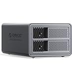 CENMATE Aluminium harde-schijfbehuizing met twee sleuven en ventilatoren voor 2,5/3,5 SATA HDD/SSD met USB A/C 3.0, gereedschapsloze harde-schijfbehuizing, Daisy Chain uitbreiding, DAS (NO RAID/NAS