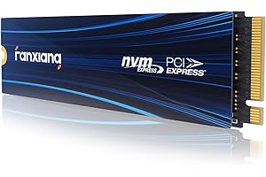 ‎FANXIANG fanxiang NVMe SSD 500GB, M.2 PCIe Gen4x4 Gaming Solid State Laufwerk mit SLC Cache, 6300MB/s Lesen, Interne Festplatte für PC PS5 Laptop Datenübertragung S880E