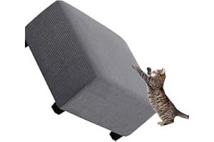 AQIGR Copri Pouf Quadrato 40 x 40/60x60/100x100/80x80 Elasticizzato Coprisgabello, Spandex Copertura Dell'Ottomano Tinta Unita Copri Poggiapiedi Poltrona per Soggiorno, Morbido Lavabile Fodere per Sgabello