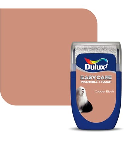 Dulux Colour Tester – Soft Peach 30ml Paint Sample, Fits Through Letterbox