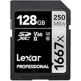 Lexar Professional 128 Gb 1667X Sdxc Hafıza Kartı (250Mb/S-90Mb/S)