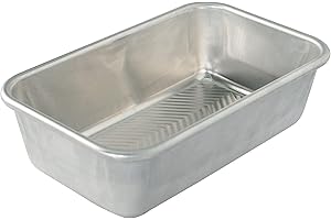 Nordic Ware Prism - Teglia da forno in alluminio con flusso d'aria migliorato, prodotto negli Stati Uniti, colore: argento