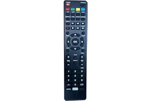 APYRDH Remplacement Télécommande pour TV JVC RM-C3411 LT-24FD100 - Aucun Réglage Requis