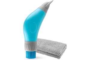 Mitclear Football Boot Cleaner Brush, Footwear Shoes Care Outdoor Cleaning Kit with Bristle & Scraper, Clean Mud & Dirt for Football Rugby Boots, Hiking Walking Running Shoes, Golf Shoes & Wellies