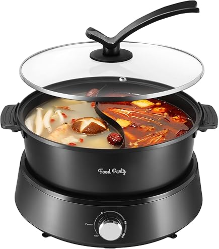 1300W 6L Rvs Elektrische Hot Soep Potten Non Stick Rookloze Huis Keuken Kookgerei Twin Verdeeld Shabu Pot hotpot kopen vanaf een prijs van 31 1300W 6L Rvs Elektrische Hot Soep Potten Non Stick Rookloze Huis Keuken Kookgerei Twin Verdeeld Shabu Pot hotpot kopen vanaf een prijs van 31