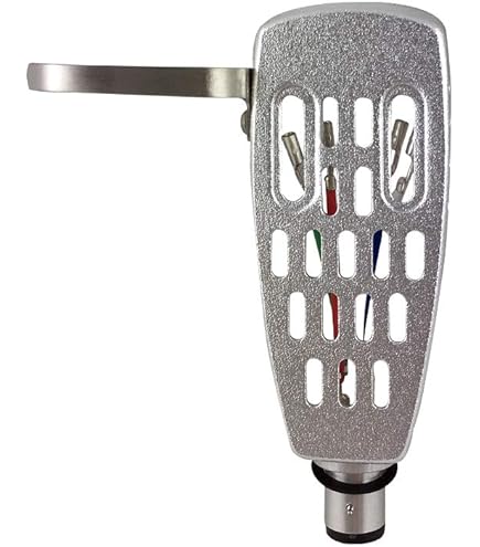 Portatestina Phono Universale In Alluminio - Con Fili Di Rame Per Giradischi | Sostituzione Testina - Foto 3