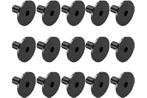 AGATIGE 15 Stück Beckenhüllen für Trommelbeckenständer, Ersatz für Shelf Drum Kit, Kunststoff-Beckenhüllen Filz Hi-Hat-Becher Trommel beckenständer zubehör für regal schlagzeug percussion instrument