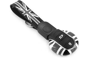 QIDIAN - Carcasa de Repuesto para Llave de Coche, Funda Protectora para Llavero, Llavero para Cooper One S JCW F54 F55 F56 F57 F60 Clubman Hardtop Hatchback Convertible Countryman