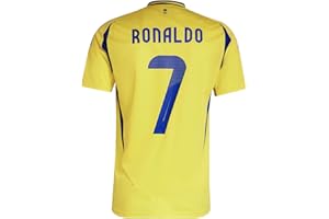 ADIDAS Al NASSR FC 24/25 Ronaldo Home Jersey - Show Your Support in This Iconic Legendary Comfortable Soccer Jersey