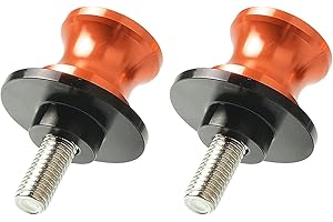 KFDDRN M10 Swing Arm Adapter Stand, Universal Swing Arm Spools for Lifting Pin Screw, Rear Sliders, M10 Swing Arm Stand for Duke 125 200 250 390 690 790 890 R, 1290 Superduke R Motorcycle Stand